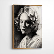 framed-canvas-brown-walnut