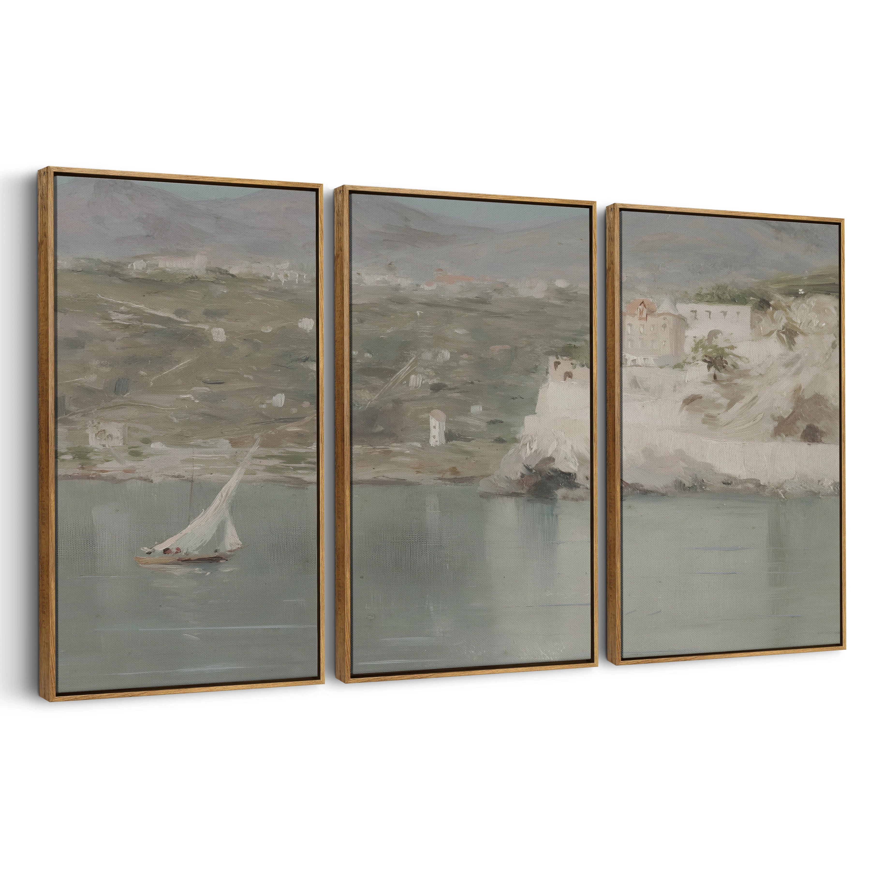 3-framed-canvas-brown-walnut