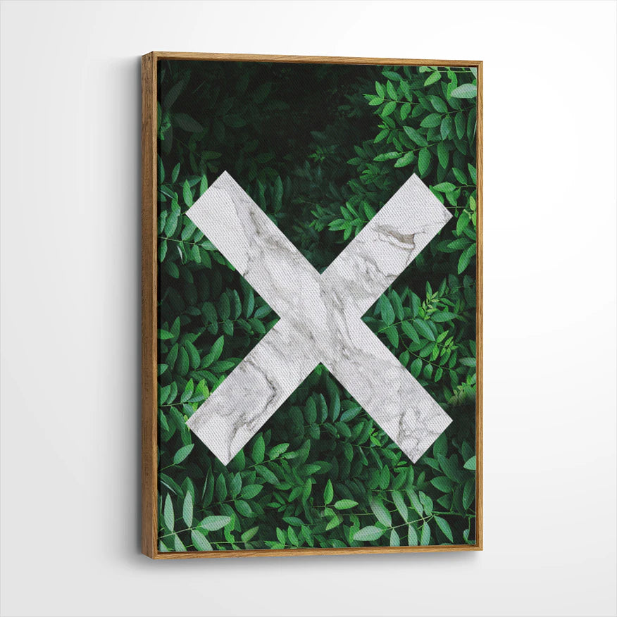 framed-canvas-brown-walnut