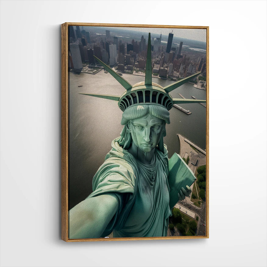 framed-canvas-brown-walnut