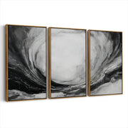 3-framed-canvas-brown-walnut