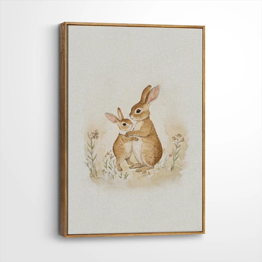 framed-canvas-brown-walnut