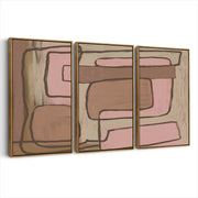 3-framed-canvas-brown-walnut