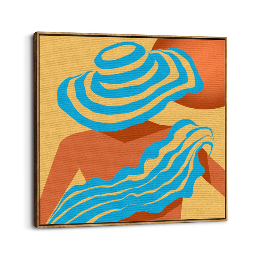 framed-canvas-brown-walnut