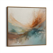 framed-canvas-brown-walnut