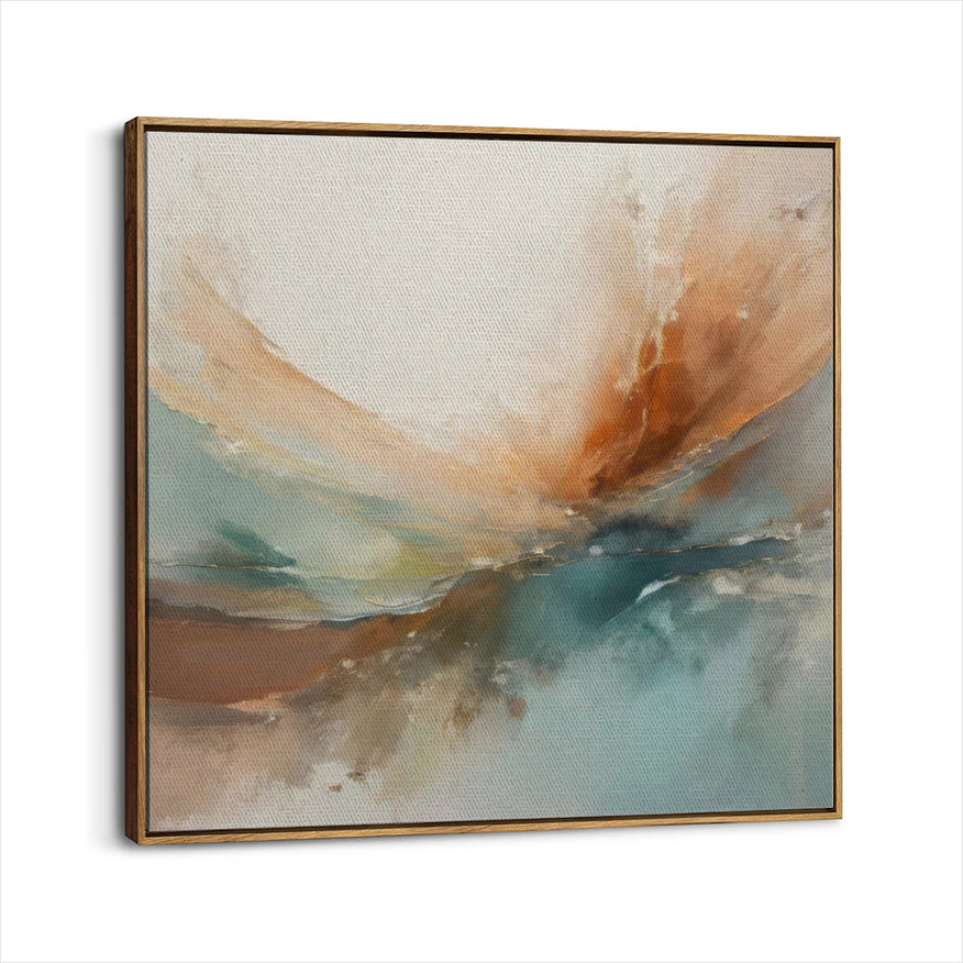 framed-canvas-brown-walnut