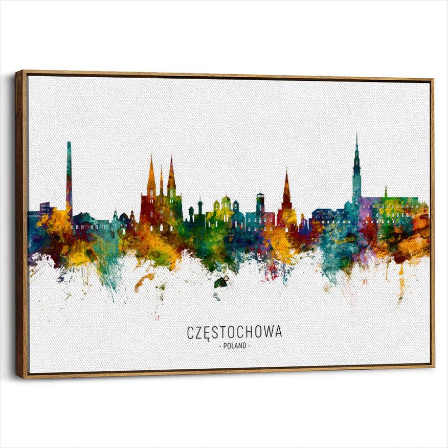 framed-canvas-brown-walnut