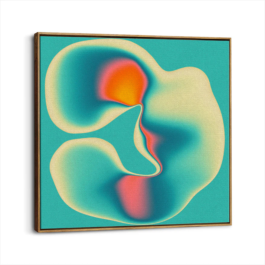 framed-canvas-brown-walnut