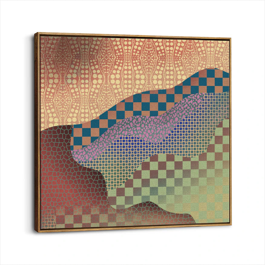 framed-canvas-brown-walnut