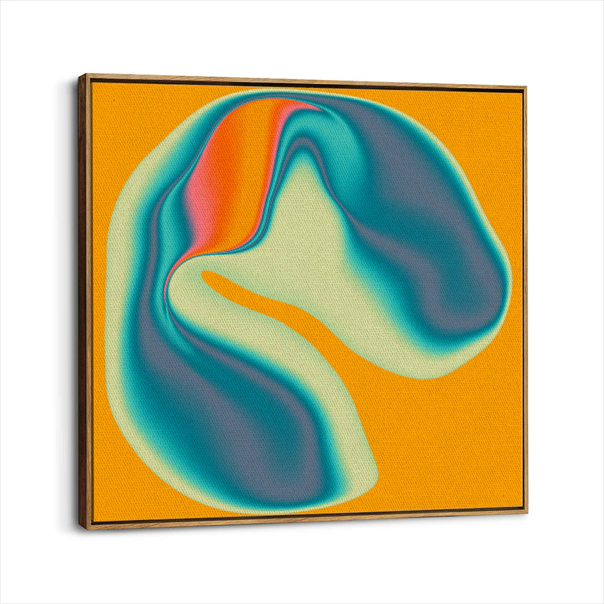 framed-canvas-brown-walnut
