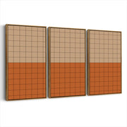 3-framed-canvas-brown-walnut