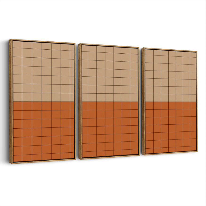 3-framed-canvas-brown-walnut