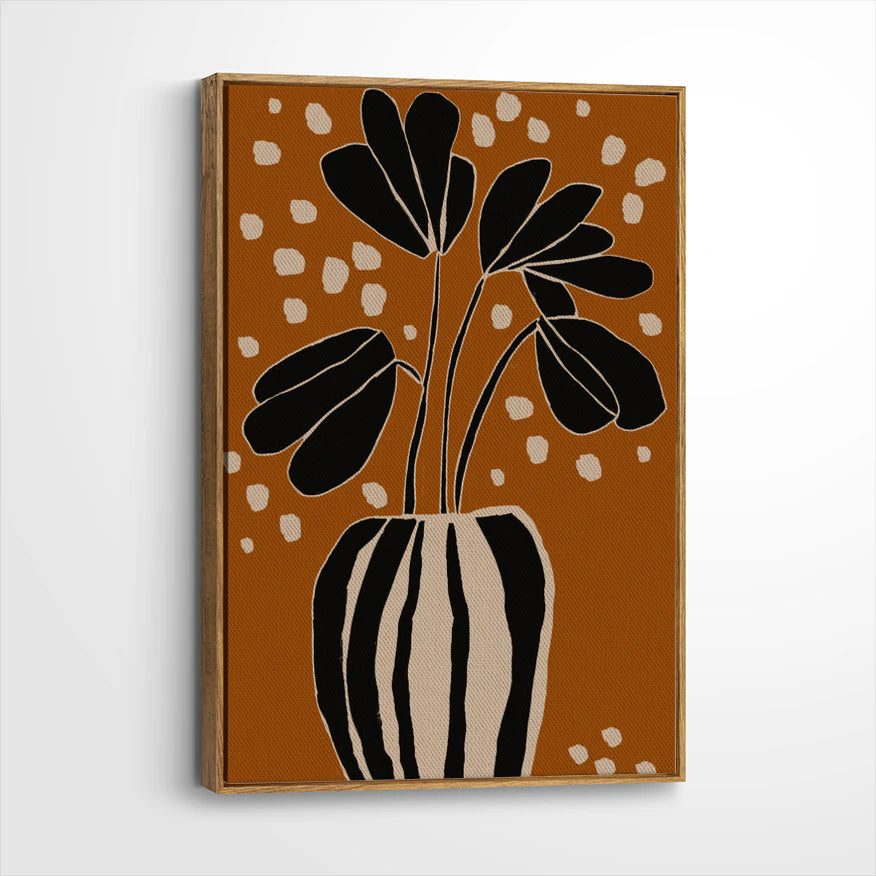 framed-canvas-brown-walnut