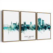 3-framed-canvas-brown-walnut