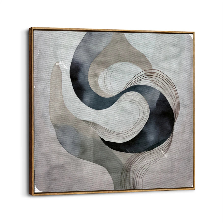 framed-canvas-brown-walnut