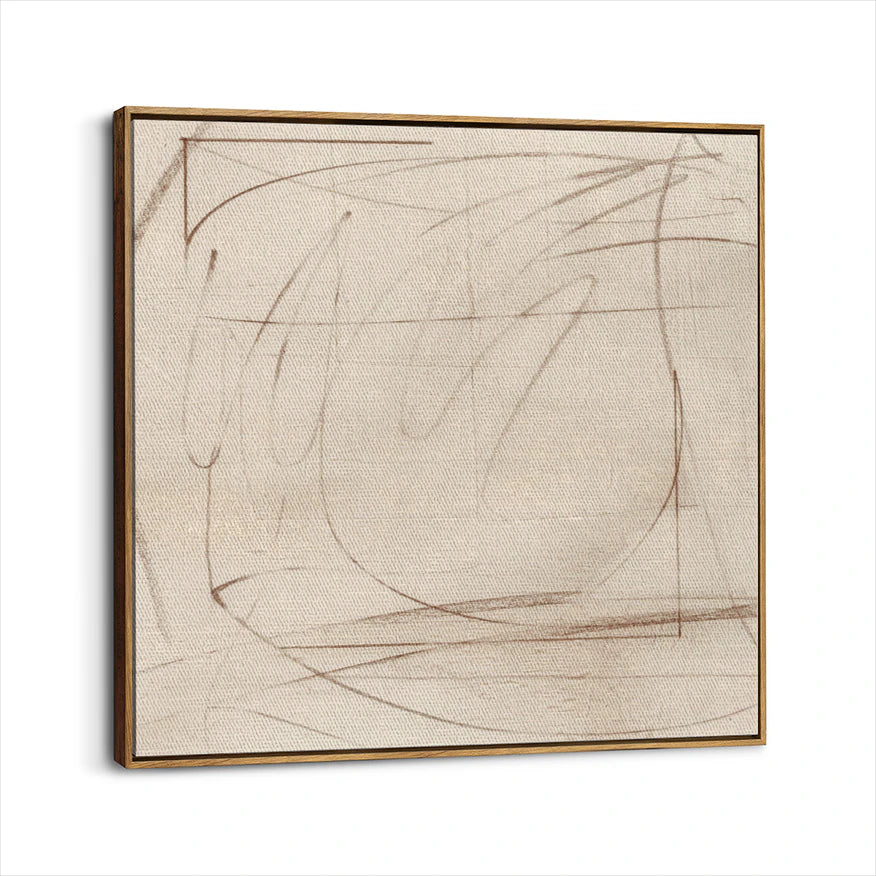 framed-canvas-brown-walnut
