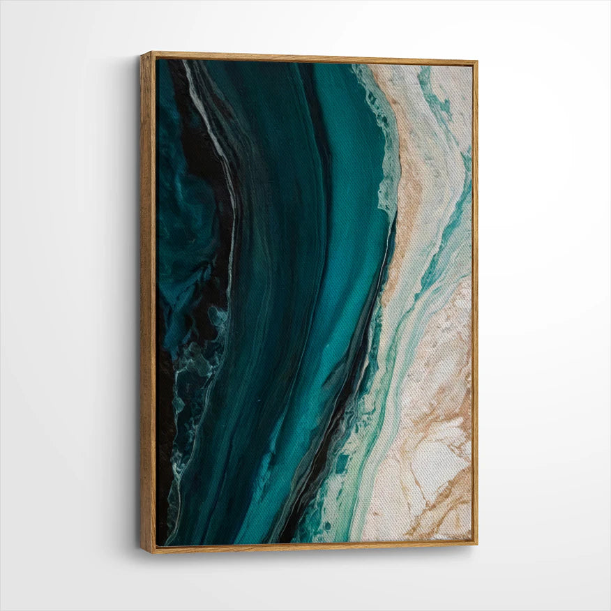 framed-canvas-brown-walnut