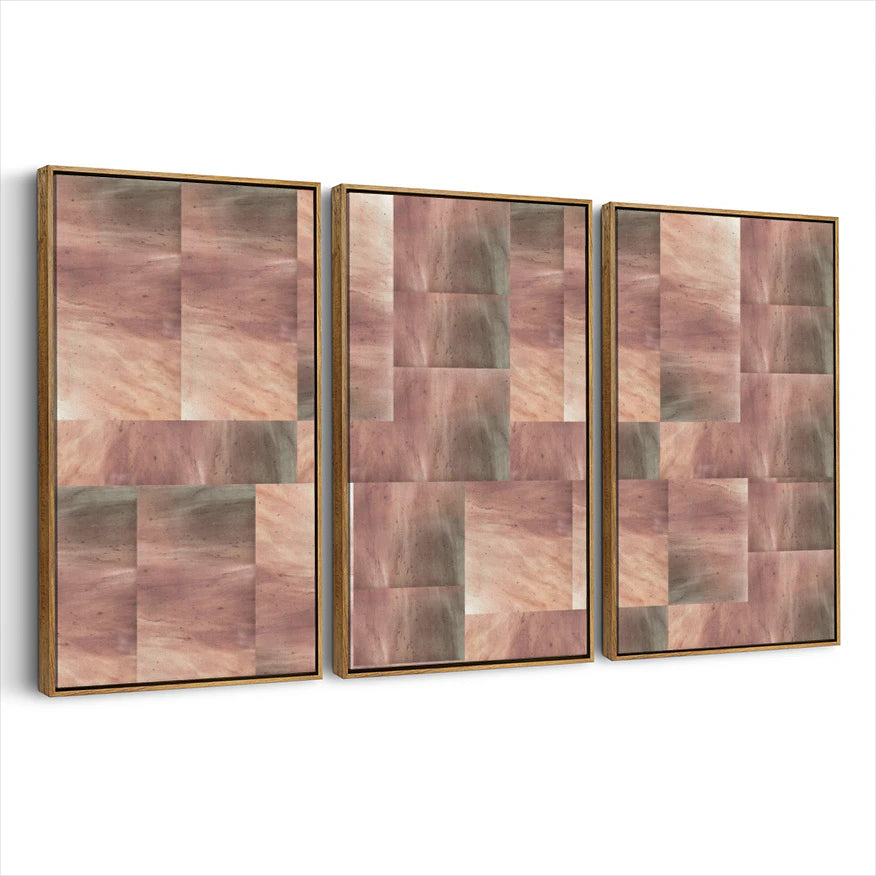 3-framed-canvas-brown-walnut