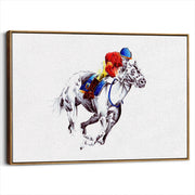 framed-canvas-brown-walnut