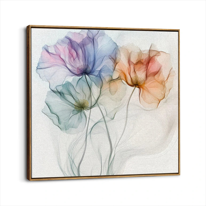 framed-canvas-brown-walnut