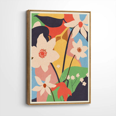framed-canvas-brown-walnut
