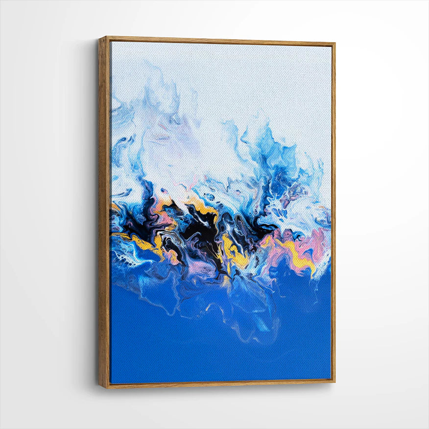 framed-canvas-brown-walnut