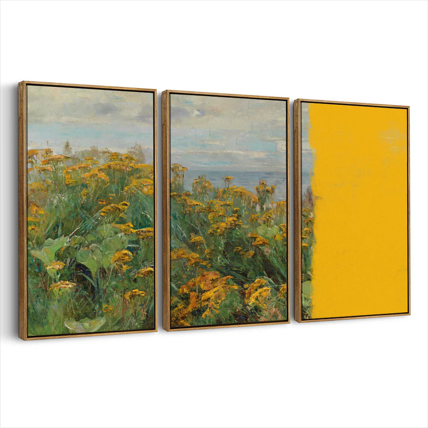 3-framed-canvas-brown-walnut