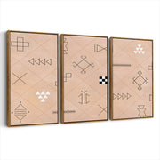 3-framed-canvas-brown-walnut