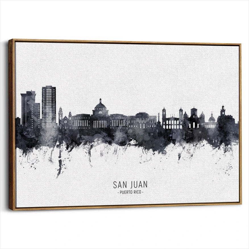 framed-canvas-brown-walnut