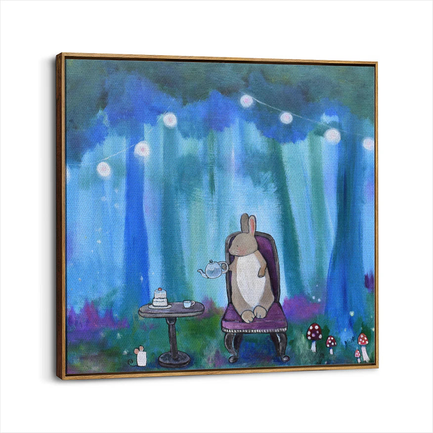 framed-canvas-brown-walnut