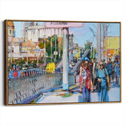 framed-canvas-brown-walnut