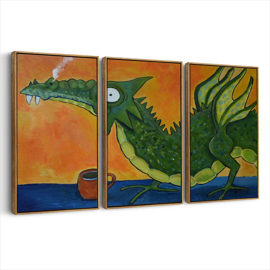 3-framed-canvas-brown-walnut