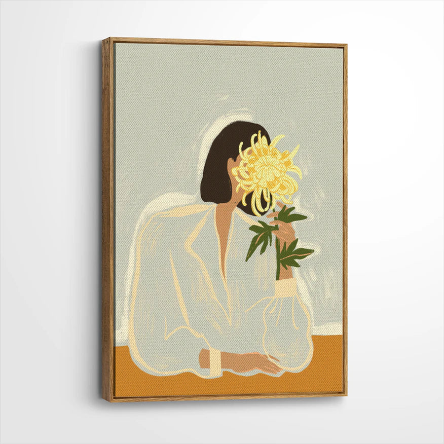 framed-canvas-brown-walnut