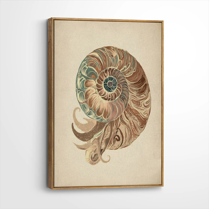 framed-canvas-brown-walnut