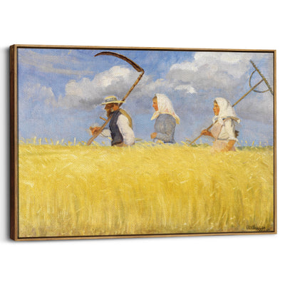 framed-canvas-brown-walnut