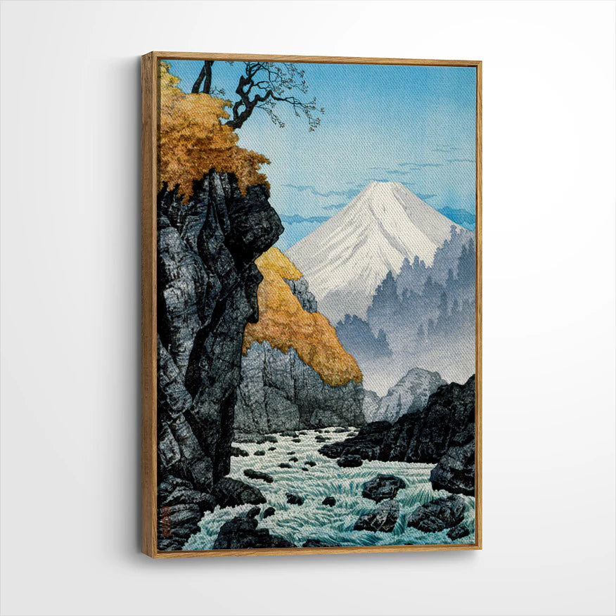 framed-canvas-brown-walnut