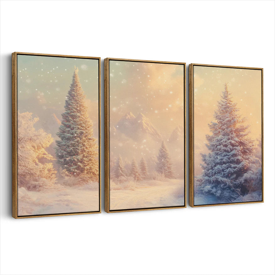 3-framed-canvas-brown-walnut