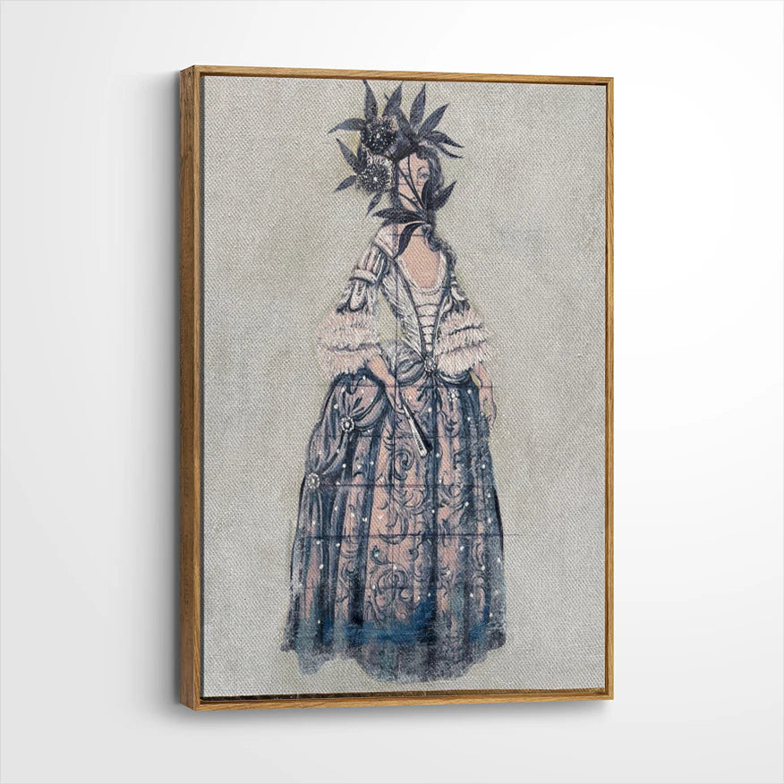 framed-canvas-brown-walnut