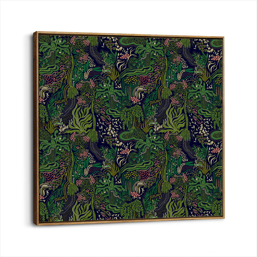framed-canvas-brown-walnut