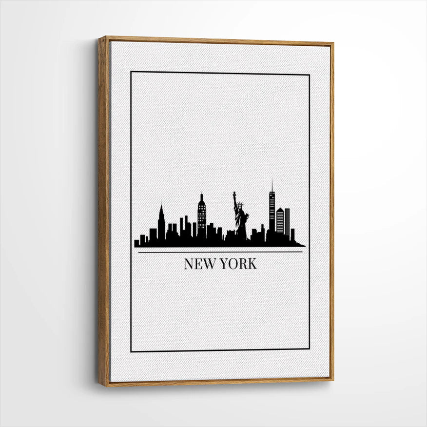 framed-canvas-brown-walnut