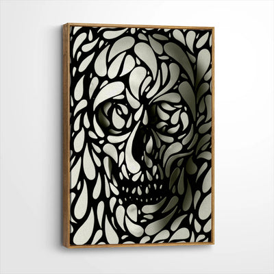 framed-canvas-brown-walnut