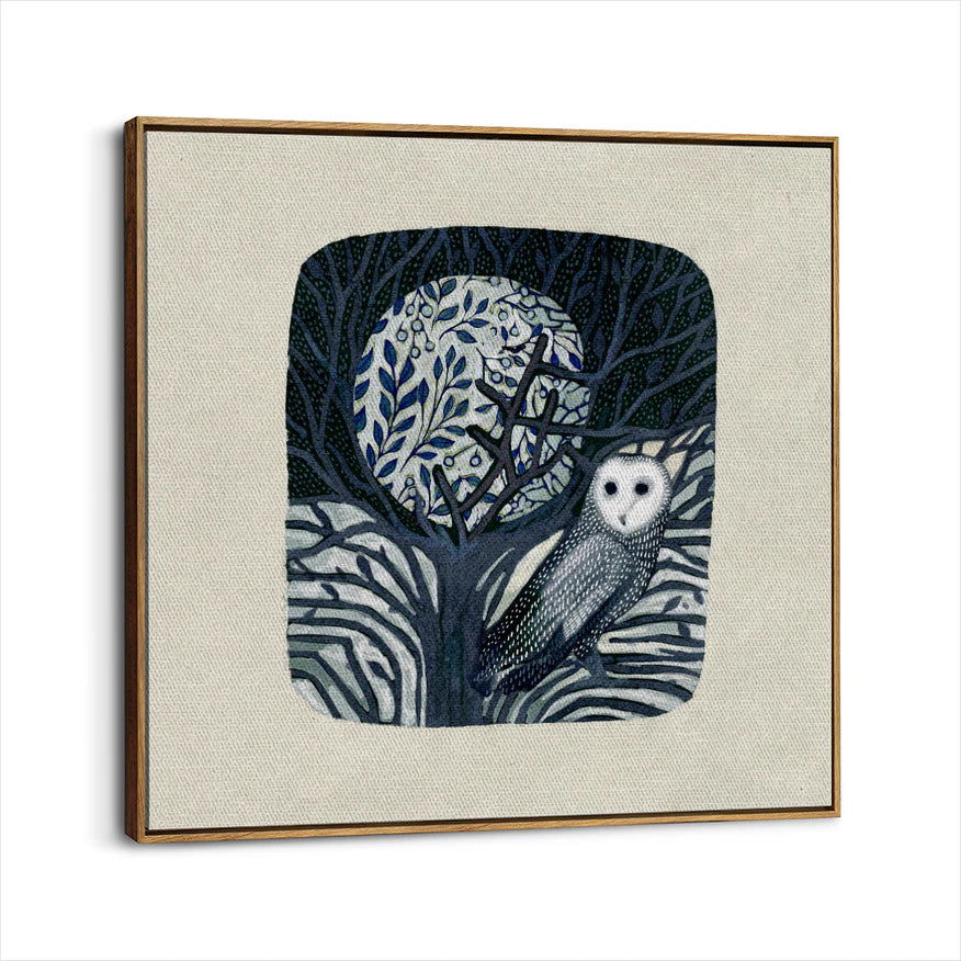 framed-canvas-brown-walnut