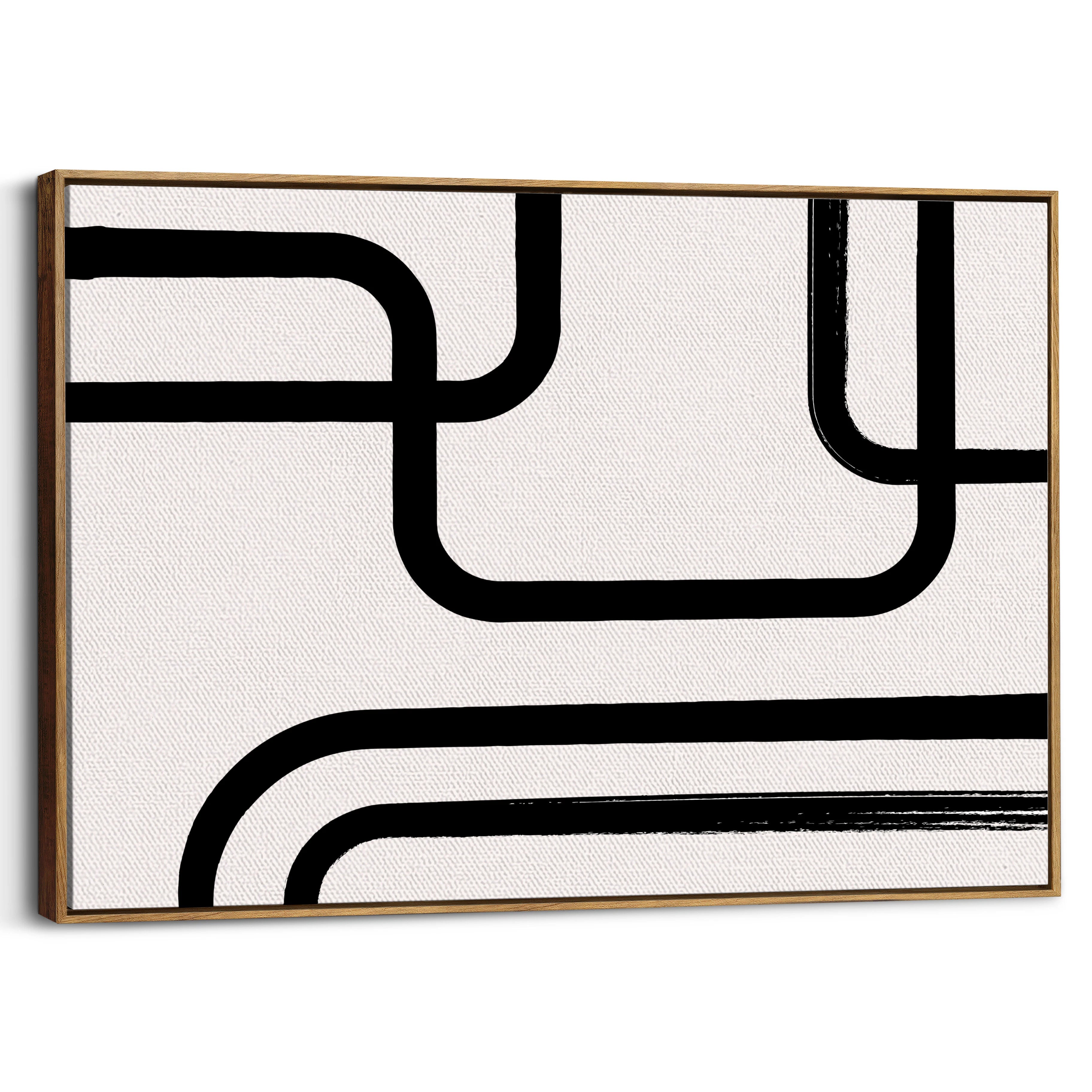 framed-canvas-brown-walnut