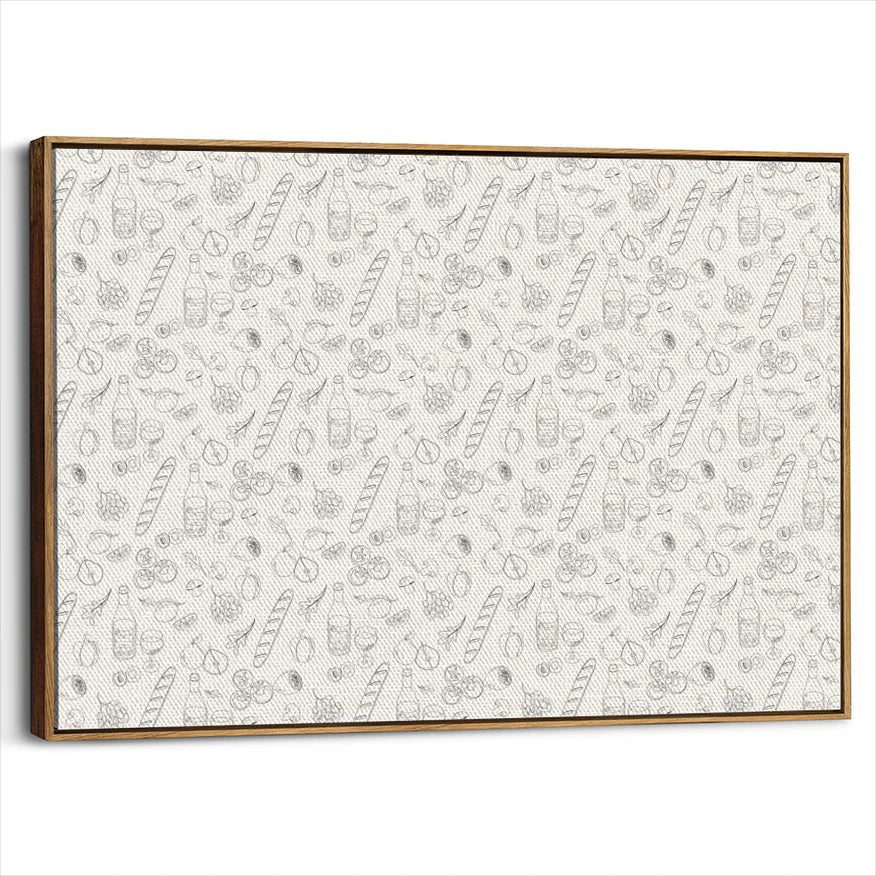 framed-canvas-brown-walnut