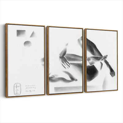 3-framed-canvas-brown-walnut