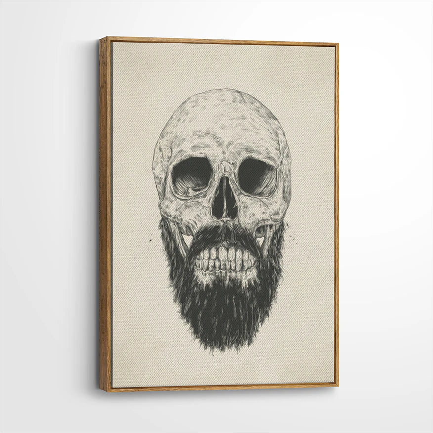 framed-canvas-brown-walnut