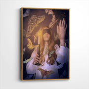 framed-canvas-brown-walnut