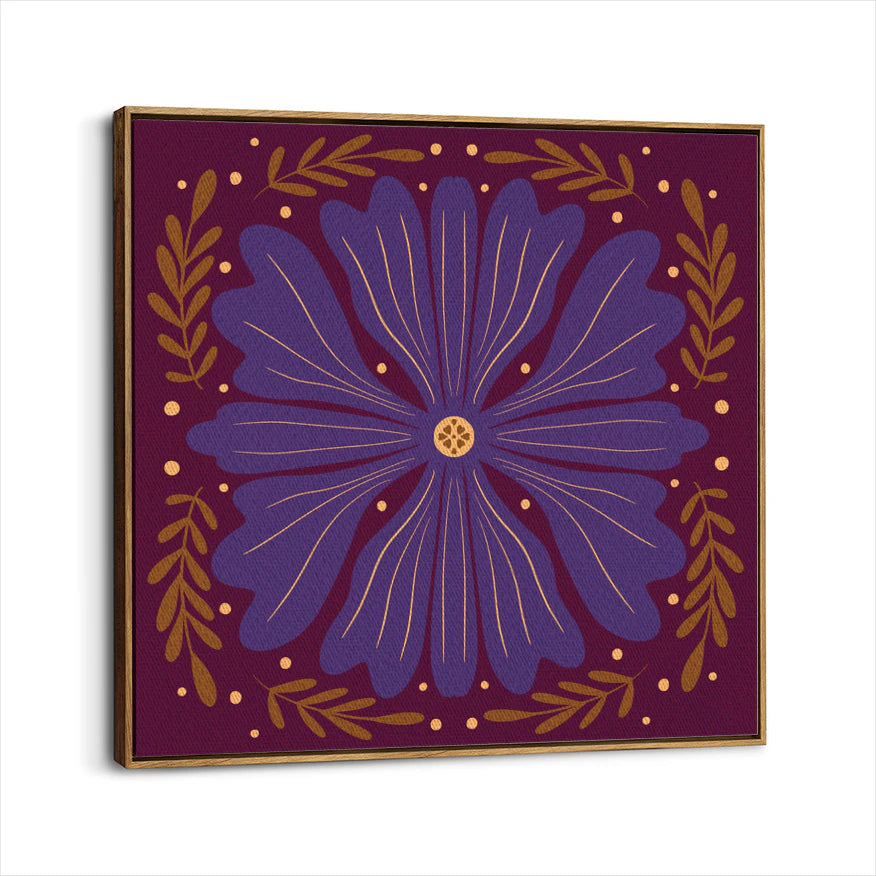 framed-canvas-brown-walnut