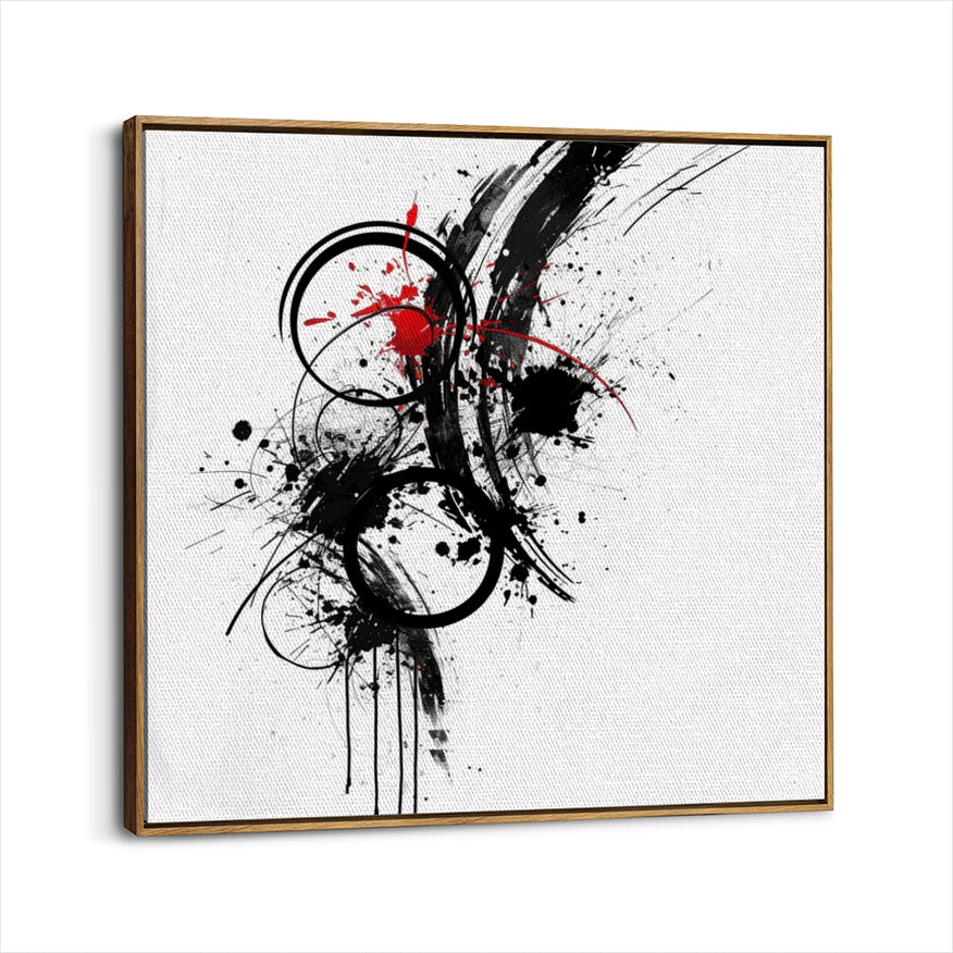 framed-canvas-brown-walnut