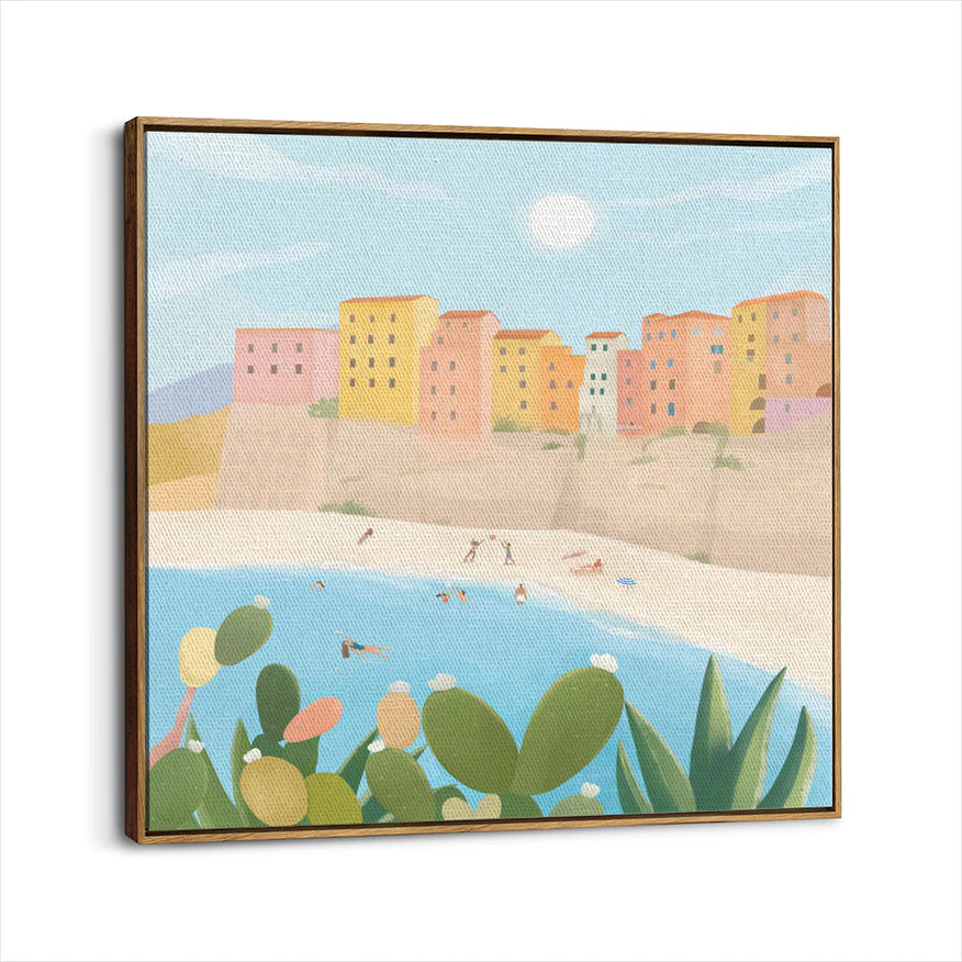framed-canvas-brown-walnut
